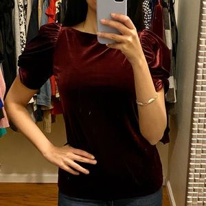 New Ralph Lauren Velvet Top
